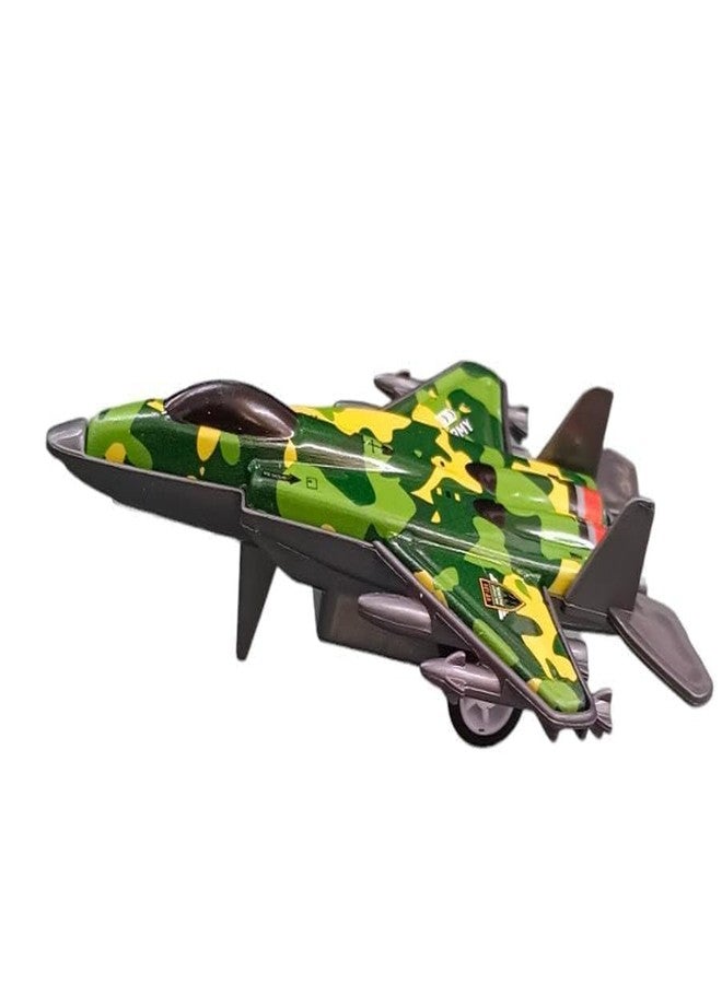 Qwick Click Mini Fighter Jets Set for Kids | Push and Go Unbrekable Friction Powered Airplane Model Set Toys | Ideal Gift Or Return Gifts for Kids (6) - Image 3